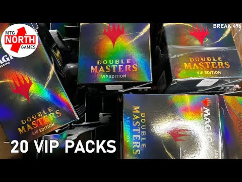 $2500 This Time: Opening 20 Double Masters VIP Packs With Pricing!