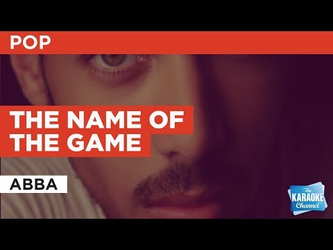 The Name Of The Game in the style of ABBA | Karaoke with Lyrics