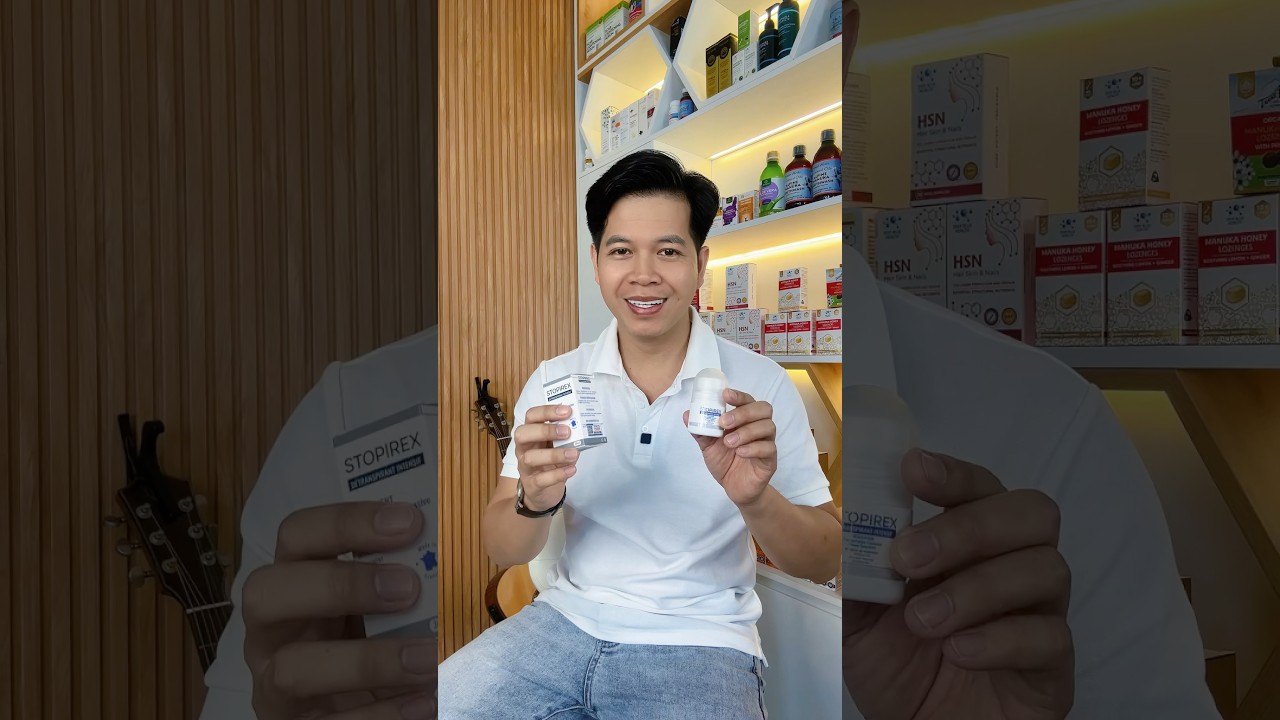 Lăn khử mùi, ngăn tiết mồ hôi trong 72 giờ Stopirex Détranspirant Intensif 30ml