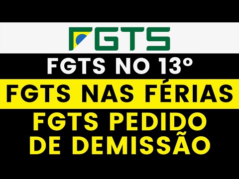 Vídeo: FGTS: incide sobre férias, cálculo e regras
