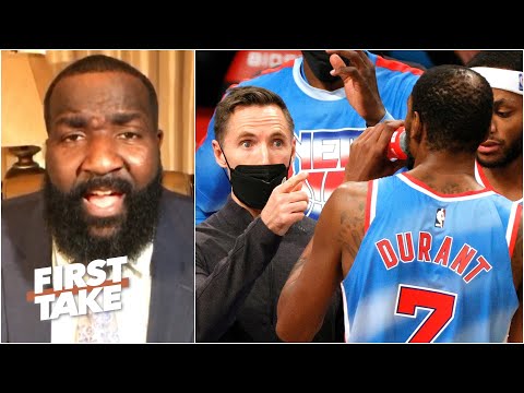  (Steve Nash must hold KD, Kyrie and Harden accountable - Perk has concerns about the Nets |First Take)