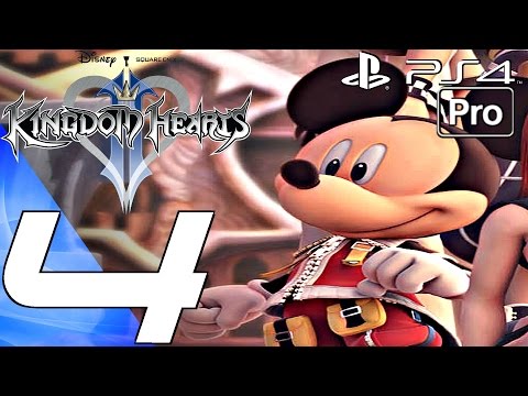 Kingdom Hearts 2 HD - Gameplay Walkthrough Part 4 - Beast's Castle (PS4 PRO)