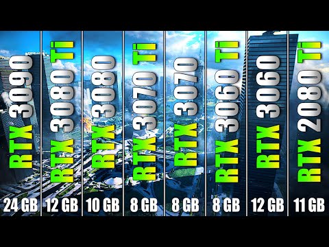 RTX 3090 vs 3080 Ti vs 3080 vs 3070 Ti vs 3070 vs 3060 Ti vs 3060 vs 2080 Ti