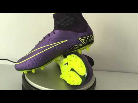 release  Nike Hypervenom II Electro Flare FG Hyper Grape Volt Black