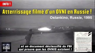 ★ Preuves de l'atterrissage filmé d'un OVNI en Russie en 1995
