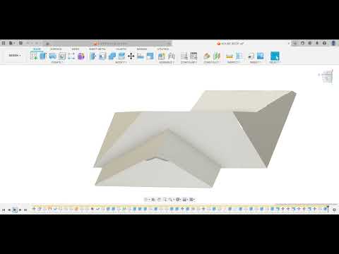 House Roof CAD Drawing – Team of One | Fusion 360 Project#Fusion360 #CADDrawing #HouseRoof