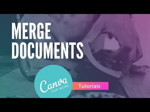 Canva How to Merge 2 Documents