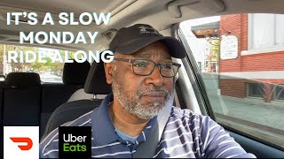 Slow Monday │Ride Along In Baltimore │Uber Eats │DoorDash