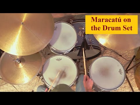 Maracatú on the Drum Set - Coordination exercise 1
