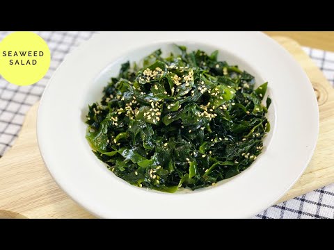 Món chay: Cách làm salad rong biển Hàn Quốc, cực dễ cực ngon! ( Món Hàn)
