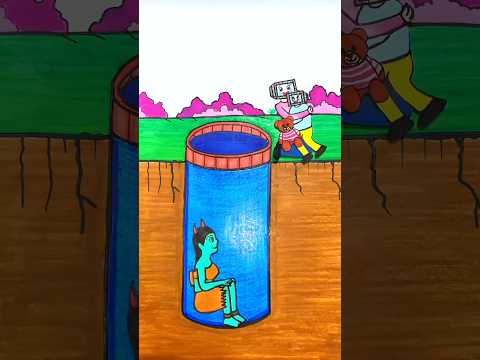 Quỷ sẽ giúp những người bạn tốt bụng #shorts #funny #foryou #drawing #craft