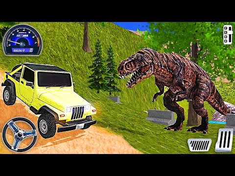 Bumpy Offroad Jeep Dino Drive - Mountain SUV Driving Simulator | Android Gameplay