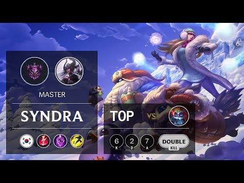 Syndra Top vs Heimerdinger - KR Master Patch 9.18
