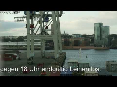 Komplette Frachtschiffreise mit der Sven 2011