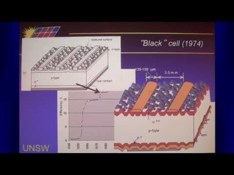 UNSW SPREE 201305-02 Martin Green - Evolution of High Efficiency Silicon Solar Cell Design 2