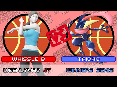 WeeklyVac 47 - SSBU - Whissle B (Wii Fit Trainer) vs Taicho (Greninja)