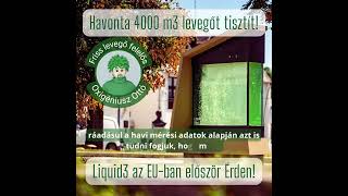 Liquid3 városi bio légtisztító Érden