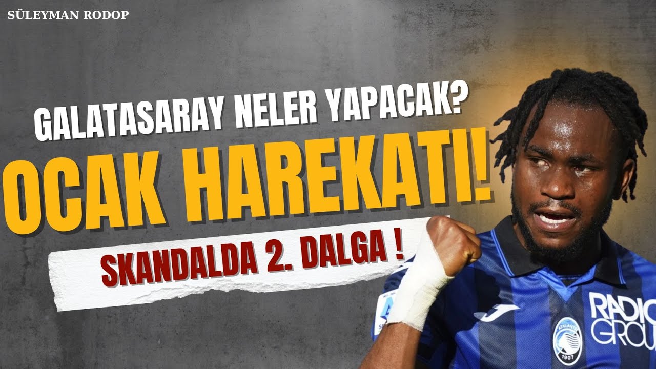 Galatasaray Transfer : OCAK HAREKATI | Lookman,  Sane | TFF'den Saran Sorgusu | Icardi Negen Gelmedi