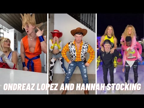 Ondreaz Lopez and Hannah Stocking Tiktok Compilation