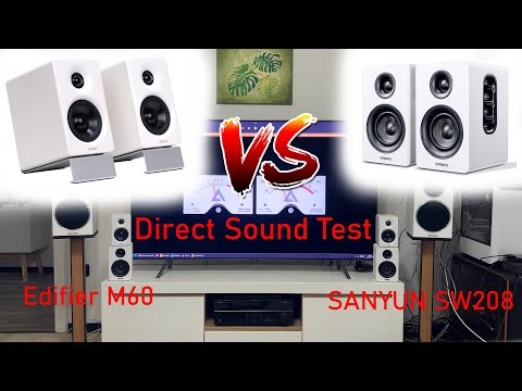 Sound Comparison - Edifier M60 vs SANYUN SW208
