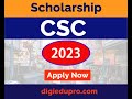 🙋2023 Intake, CSC Scholarship applicants how many universities can apply?
