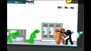 anger of stick 5 #3 vs 1 #gun fight #jombie 🧟‍♂️ killing