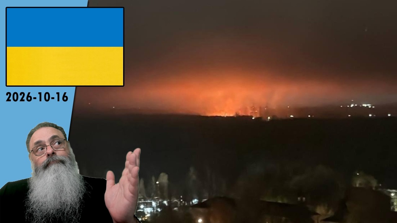 #Ucrânia 2026-10-16: UCRÂNIA ATINGE REFINARIA na RÚSSIA e FECHA AEROPORTOS de MOSCOU