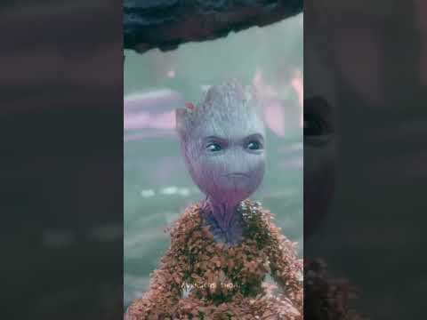 baby Groot angry mode