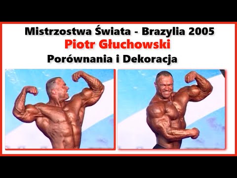 Piotr Głuchowski - 2005 r. - Mistrzostwa Świata w Kulturystyce - NABBA - Brazylia 2005 r.