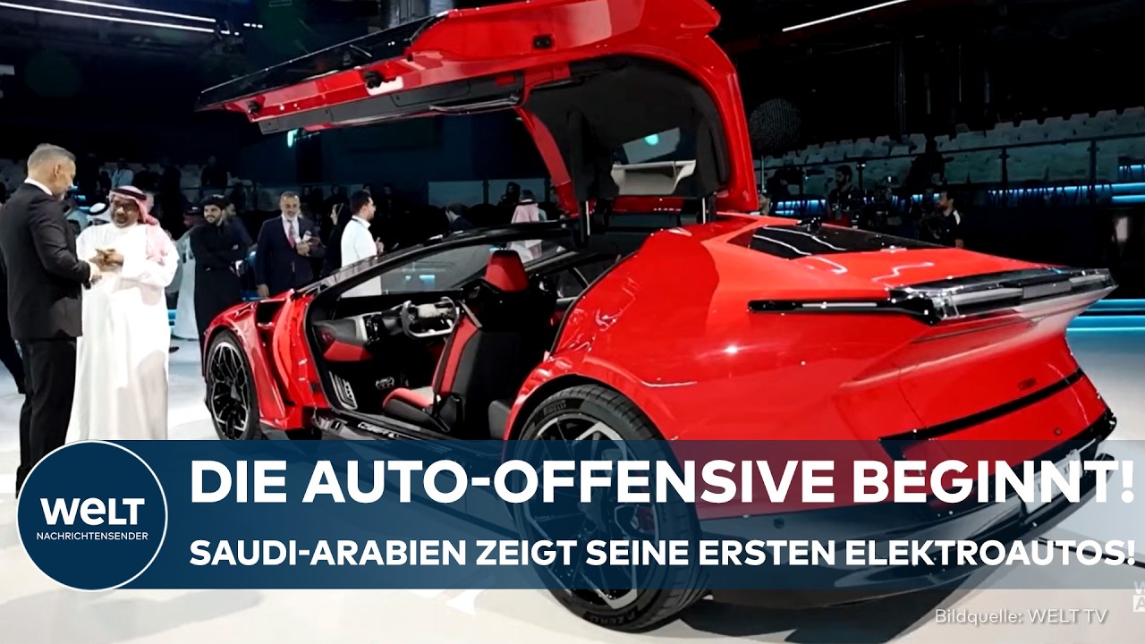 SAUDI-ARABIEN IM AUTO-FIEBER: Erste Elektroautos von CEER sollen die Autoindustrie revolutionieren!