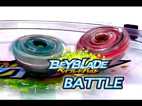 Beyblade Burst ベイブレードバーストB-24 Evil-eye Wing Needle Battle 2 Vs B-05 Spriggan Heavy Defense