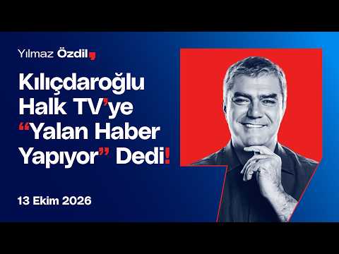 Kılıçdaroğlu Halk TV'ye 