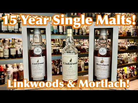 Gordon Macphail Linkwood & Mortlach 15 Year Scotches!