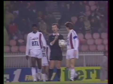 Paris SG 1-1 Matra RP Saison le 8 Avril 1988