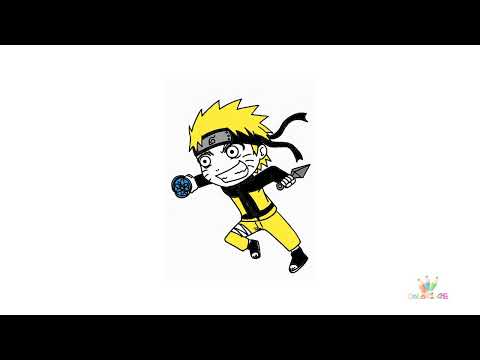 Coloriage naruto à imprimer - Coloriagecrayon