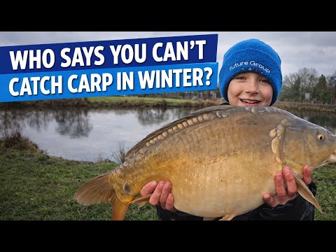Too cold for carp? You’re just not trying hard enough 😜