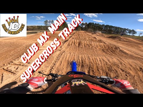 Club MX Main Supercross Track Preview. Not bad for 4 years off? 