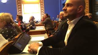 VIDEO: G. Kirsbergi Arupärimine Riigikogu saalis Trumpi mustamise osas kaitseminister Luigele