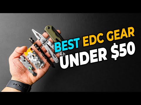 Top 5 Budget EDC Accessories UNDER $50 (EVERYDAY CARRY)