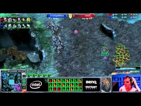 VortiX (Z) vs SuperNova (T) G1 IEM GamesCom Day 4 Quarterfinals