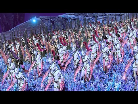 N'kari Fight With Miao Ying The Storm Dragon  | Total War Warhammer 3 | Cinematic Battle