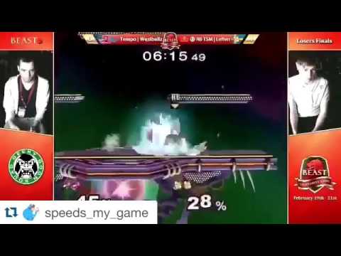 Westballz insane combo on Leffen