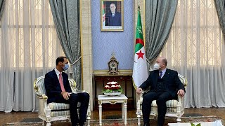 الوزير الأول وزير المالية يستقبل السفير المنسق المقيم لنظام الأمم المتحدة بالجزائر