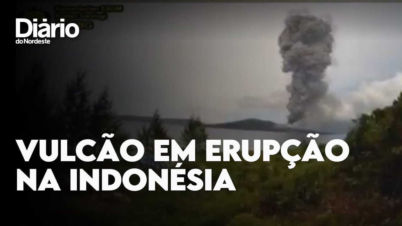 Imagem da notícia Vulcão Anak Krakatoa, na Indonésia, entra em erupção; veja vídeo
