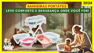 Top 5 Banheiras Portáteis para Bebês Praticidade e Segurança em Qualquer Lugar !!!