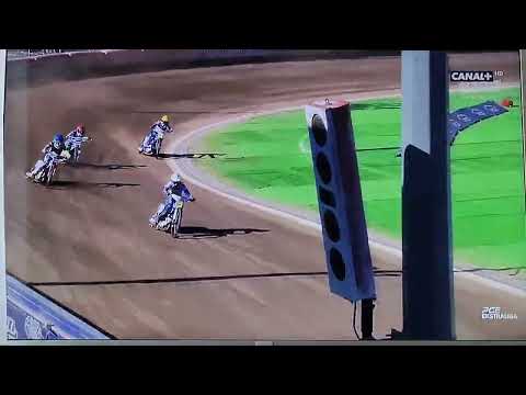 Crash Nicki Pedersen Piotr Pawlicki (GKM - Unia 05.06.2022)