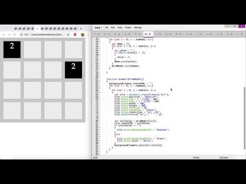 Part 2 2048 Game Javascript Tutorial