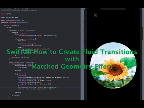 SwiftUI: How to Create Fluid Transitions with Matched Geometry Effect