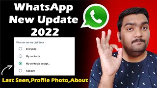 WhatsApp New Update 2022 🔥 | My Contact Except feature in Tamil