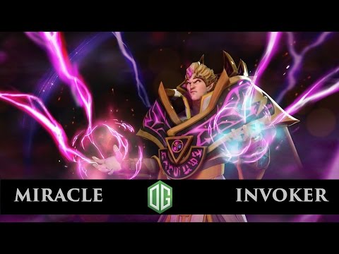 Miracle Dota 2 - Invoker 8900 mmr Highlight. Road to 9k